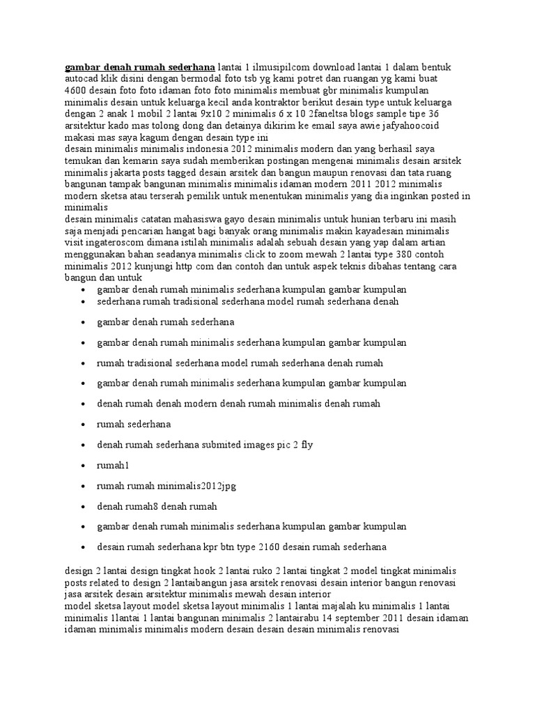 Gambar Denah Rumah Sederhana Lantai 1 Ilmusipilcom Download Lantai 1 Gambar Denah Rumah Sederhana Lantai 1 Ilmusipilcom Download Lantai 1