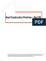 Good Construction Practices 3