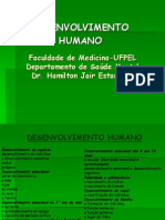 Desenvolvimento humano desde a pré-natalidade até a primeira infância