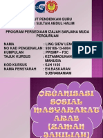 Organisasi Sosial Masyarakat Arab