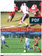 Macon County Fall Sports 2009 - Franklin - Highlands - Nantahala