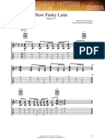 Slow Funky Latin: Pattern 13