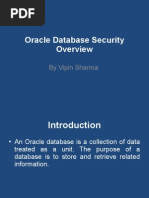 Oracle Database Security Overview