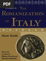 Download Torelli Mario - Studies in the Romanization of Italy by Juan Gerardi SN198353851 doc pdf