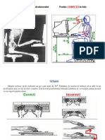 Pozitia Incorecta-corecta in Fata Calculatorului