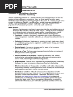 LIBRARY BUILDING PROJECTS