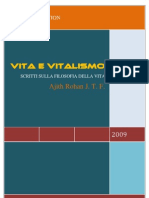 Vita e Vitalismo-Filosofia Della Vita