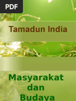 Tamadun India - Masy & Budaya