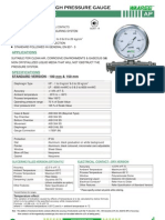 AP-ss Case Low & High Pressure Gauge