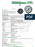 At-ss Case Brass Pressure Gauge