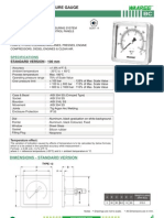 Bc-All Ss Square Pressure Gauge