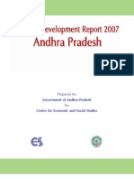 Human Development Report-AP 2007