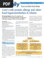 Download Cows Milk Protein Allergy and Other Food Hypersensitivities in Infants by Azalia Bahat SN198394738 doc pdf