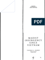Thomas A. Marks Maoist Insurgency Since Vietnam 1996