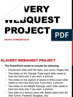 Slavery Webquest