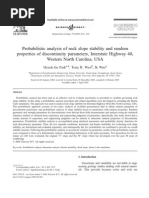 Download Probabilistic Analysis of Rock Slope Stability by Brian Conner SN198431298 doc pdf