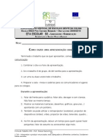 Ficha de Trabalho Nº6 - Comunicação Oral