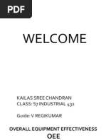 Download Overall Equipment Effectiveness by Kailas Sree Chandran SN19844822 doc pdf