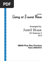 Download Using of Sound Wave by Jamil Ihsan SN19845452 doc pdf