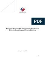 Simulacion de Etiquetado de Eficiencia Energetica