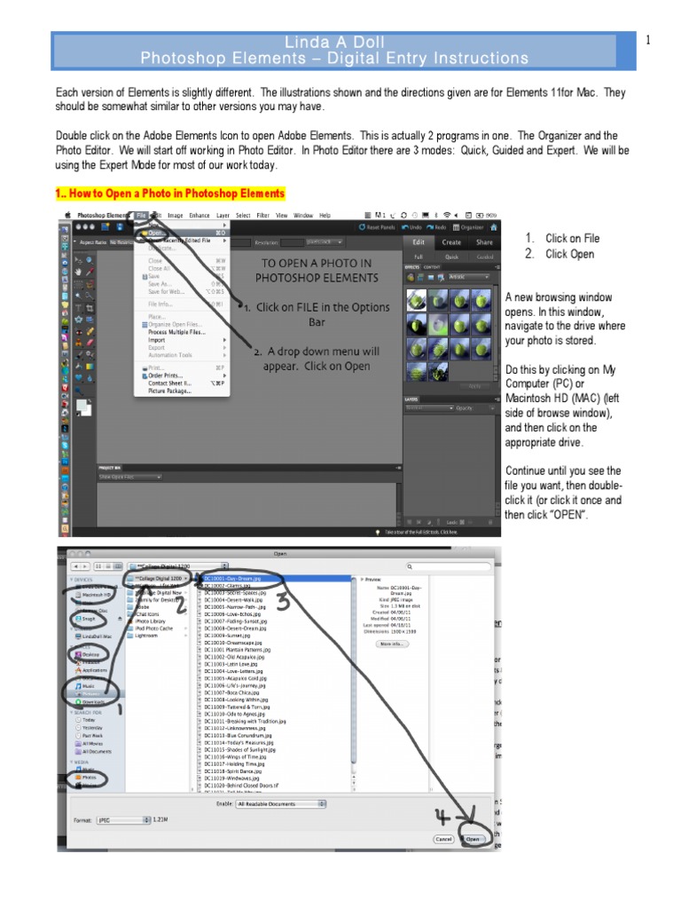 Photoshop Elements Guide for Artists | PDF | Adobe Photoshop | Photograph