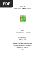 Download Makalah Thin Dan Fat Client by Vio Vrazka SN198463976 doc pdf