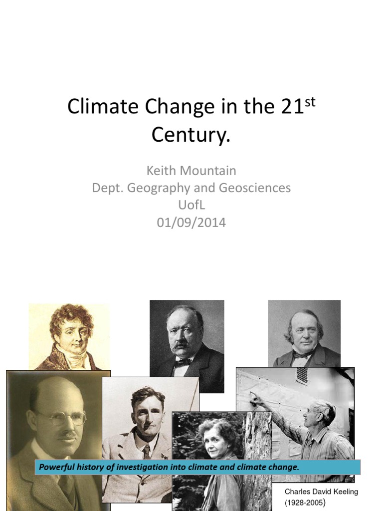 Climate Change in The 21st Century-Part 1-1 | PDF | Climate Change ...