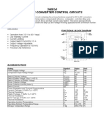 34063A Dc-To-Dc Converter Control Circuits: Features Functional Block Diagram