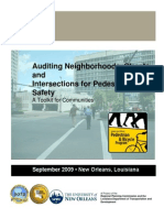 PBRI Auditing Neighborhoods Streets and Intersections for Pedestrian Safety