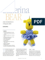 3D Ballerina Bear