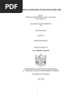 Biometric student attendance system project picture