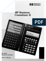 Hp 19bii Manual