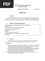 Cast Application Procedure Checklist | PDF
