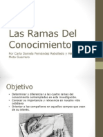 Las Ramas Del Conocimiento