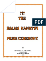 The Imaam Nanotwi Ceremony Eread