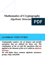 Mathematics of Cryptography: Algebraic Structures