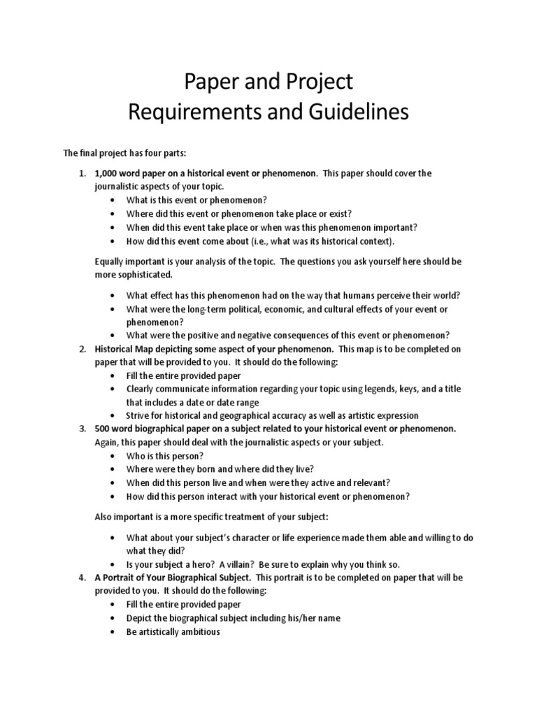 2013 Paper Guidelines | PDF
