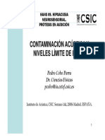 Contaminación Acústica Y Niveles Límite de Ruido