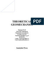 THEORETICAL
GEOMECHANICS