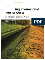 Analysing Intl Tunnelling Costs Worcester (2012)