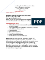 Comunidade Evangélica Presbiteriana 13 de Maio Aprendendo Com A Corça