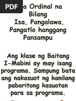 Download Mga Ordinal Na Bilang by Jeje Angeles SN198609414 doc pdf