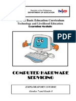  k to 12 Pc Hardware Servicing Learning Module