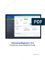 Samsung Magician 43 Installation Guide