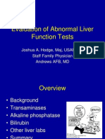 Abnormal Liver Function Tests