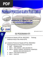 Download Pusbindiklat LIPI Kemenkes Pedoman PenulisanKTI Raker2013 by bumijo_net SN198648761 doc pdf