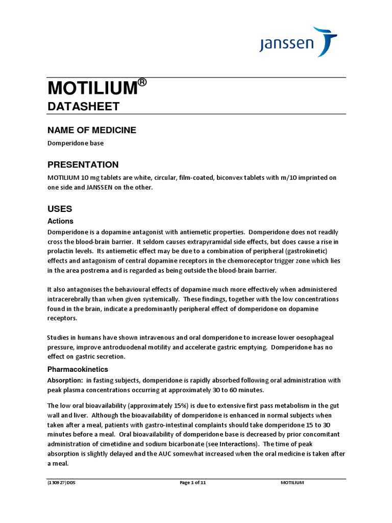 Motilium 60 mg