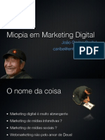 Miopia em Marketing Digital