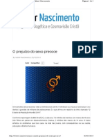 Sexo Precoce PDF