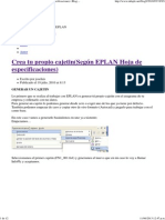 Crea Tu Propio Cajetin (Según EPLAN Hoja de Especificaciones) - Blog Eplan